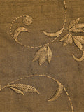 Beige Silk Upholstery Fabric front view