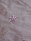 Purple Silk Upholstery Fabric front view
