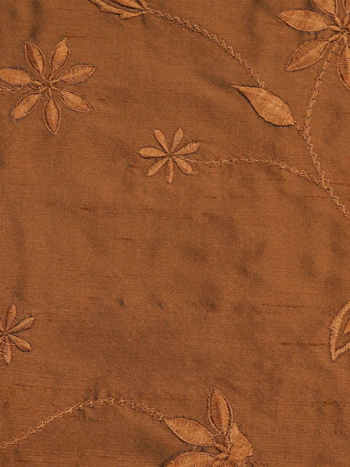 3251 Silk Fabric (Rust)