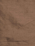 Brown Silk Upholstery Fabric front view