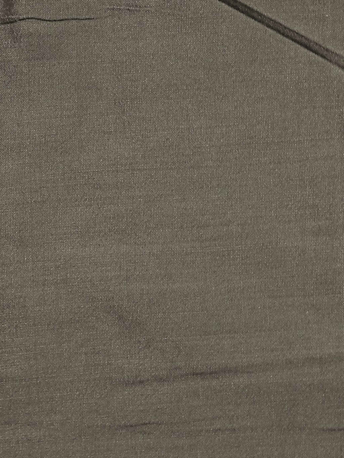 Mushroom-grey silk upholstery fabric in a plain, even colour