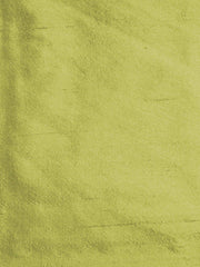 Yellow-green silk upholstery fabric in a plain, even colour
