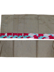 Brown Table Mat front view