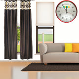 Patchwork Polyester Ready-made Curtain 7x4 feet front view