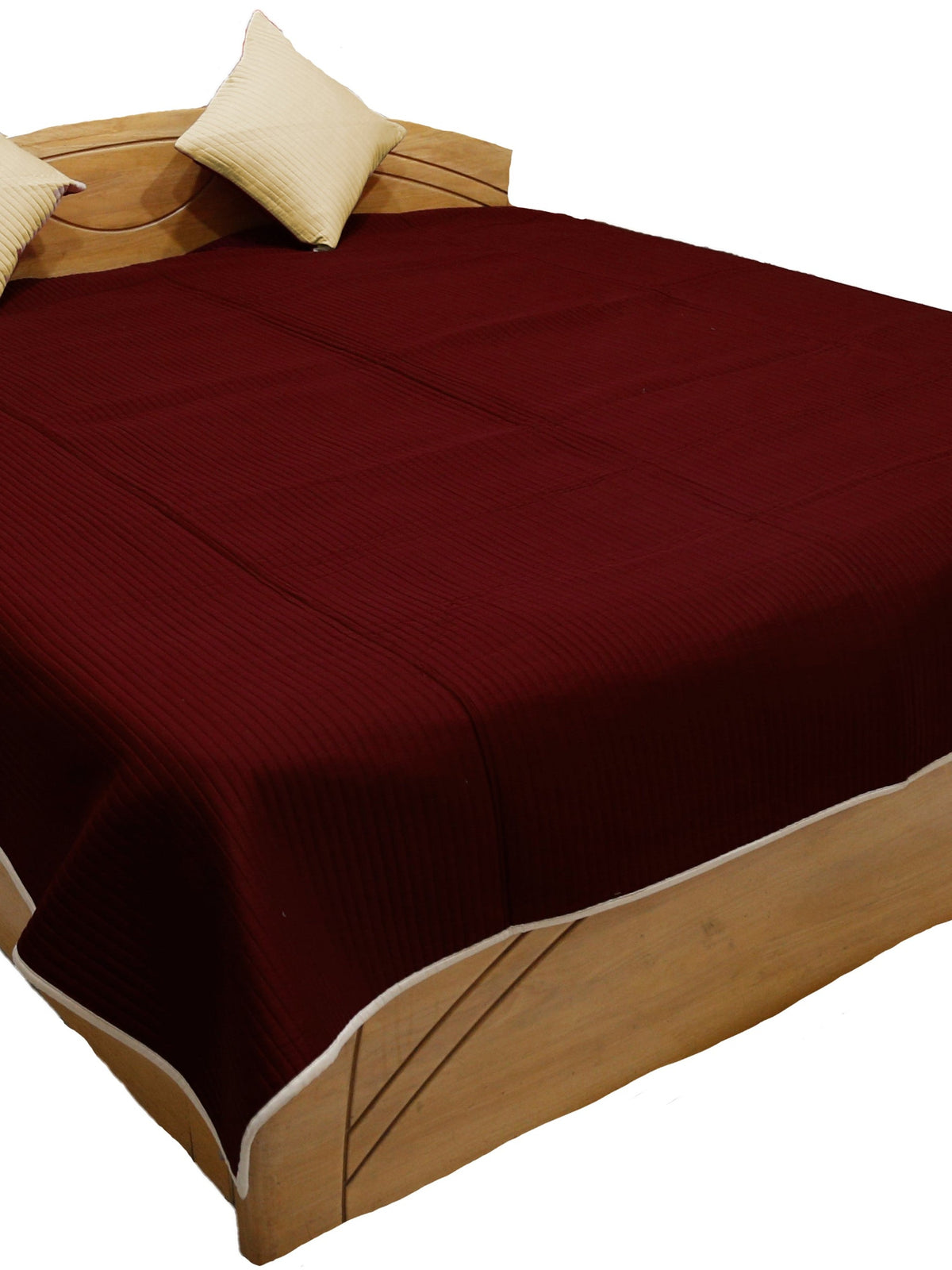 Beige Bedcover front view