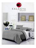 Kalagya Morrocan Tile Printed Double Bedsheet with 4 Pillow Covers