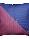 Pink Plain Polyester Cushion Covers 24x24 inch front view