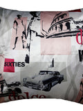 Multicolor Printed Polyester Cushion Covers 24x24 inch front view