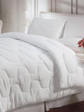 White Quilt front view