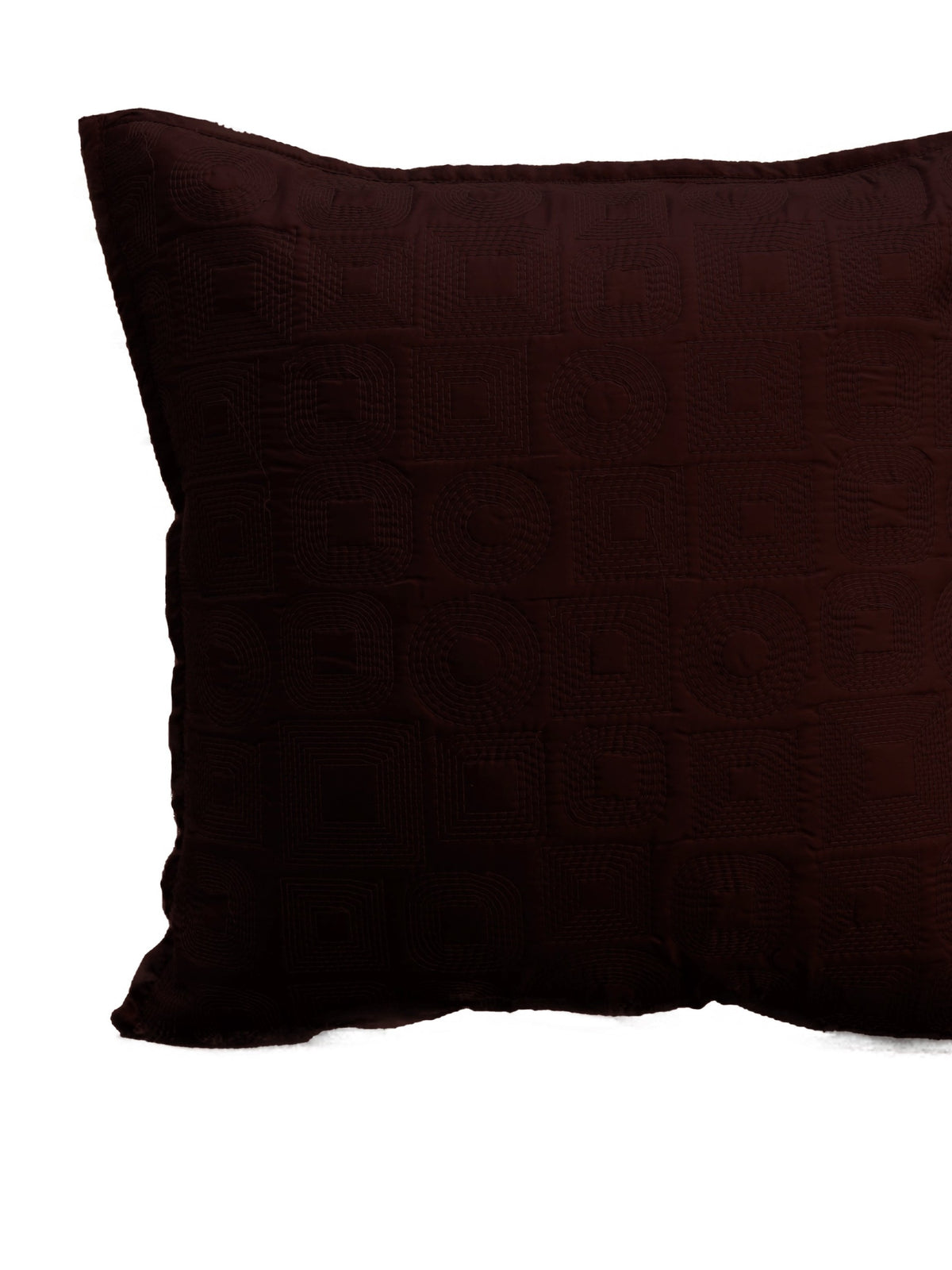 Square Brown Cushion Cover - Jagdish Store Online 