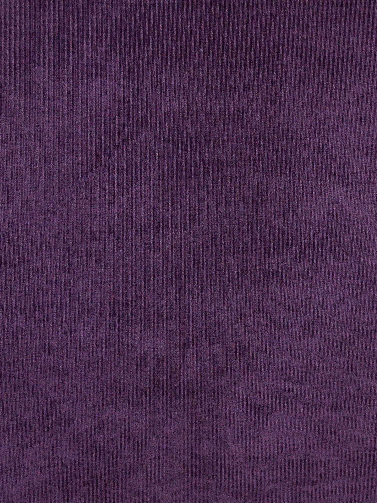 Aubergine purple ribbed chenille velvet upholstery fabric, Mocca Style