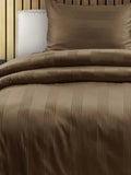 Barcode 450TC Brown Cotton Bedsheet King & Single Size - Jagdishstoreonline 