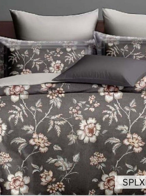 English Home 220TC Double bedsheet with Pillow Cover