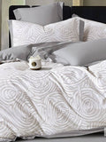 Four Seasons 350TC Geometric Double Bedsheet With Pillow Cover | FSXL 40476 (Copy) - Jagdishstoreonline 