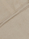 Fawn bamboo bath towel texture close-up