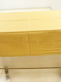 Gold Cotton Table Cover 36x54 inch front view