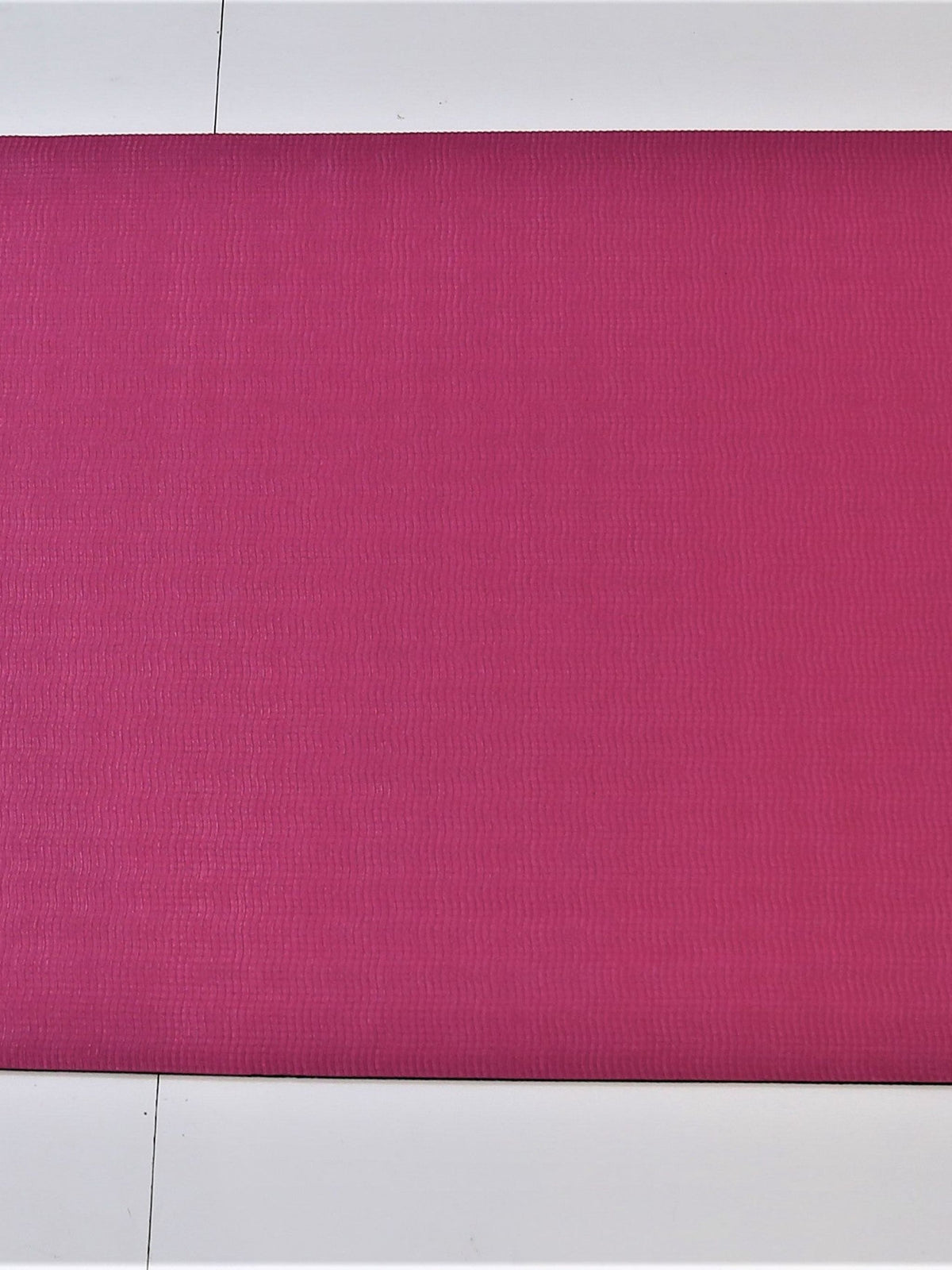 Black Yoga Mat front view