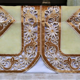 Orange Sofa Back 23x25 inch front view