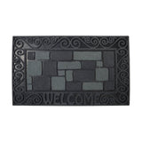 Black Outdoor Mat front view