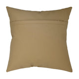 Beige Plain Cushion Cover front view
