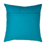 Blue Plain Cushion Cover front view