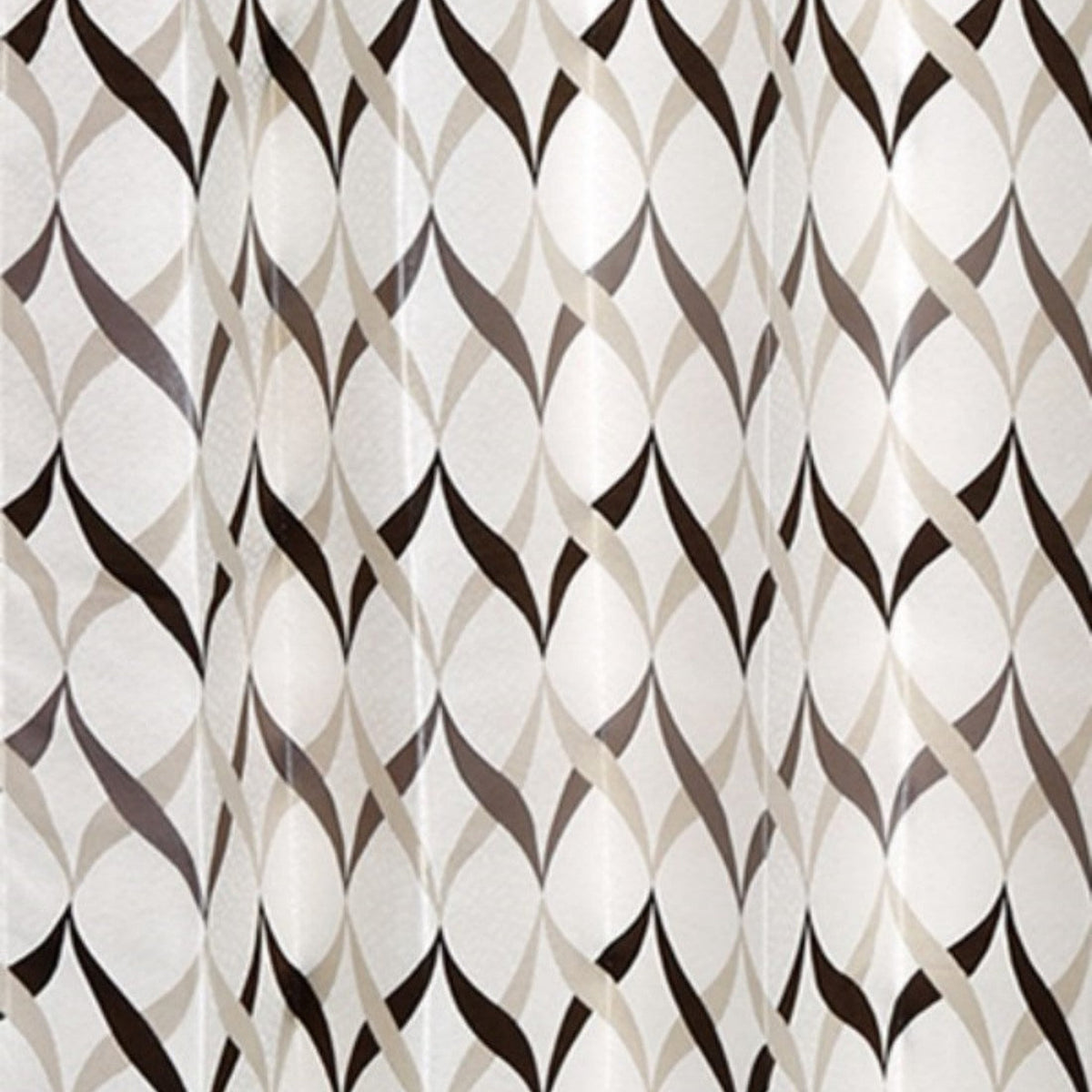 (Black) Curtain Self Design- Polyester(7 X 4 Feet) - Jagdish Store Online Since 1965
