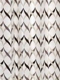 Black Polyester Ready-made Curtain 7x4 feet front view