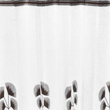 (Coffee) Curtain Self Design- Polyester(7 X 4 Feet) - Jagdish Store Online Since 1965