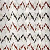 (Maroon) Curtain Self Design- Polyester(7 X 4 Feet) - Jagdish Store Online Since 1965