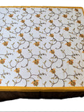 Multicolor Embroidered Polyester Table Cover front view