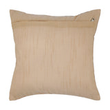 Black Printed Satin Cushion Cover front view