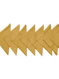 Gold Plain Cotton Napkin front view