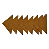 (Brown) Plain Cotton Napkin Set-8 Pcs(16 x 16 Inch) - Jagdish Store Online Since 1965