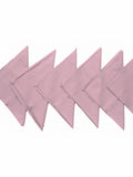 Purple Plain Cotton Napkin front view