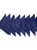 (Blue) Plain Cotton Napkin Set-6 Pcs(16 x 16 Inch) - Jagdish Store Online Since 1965