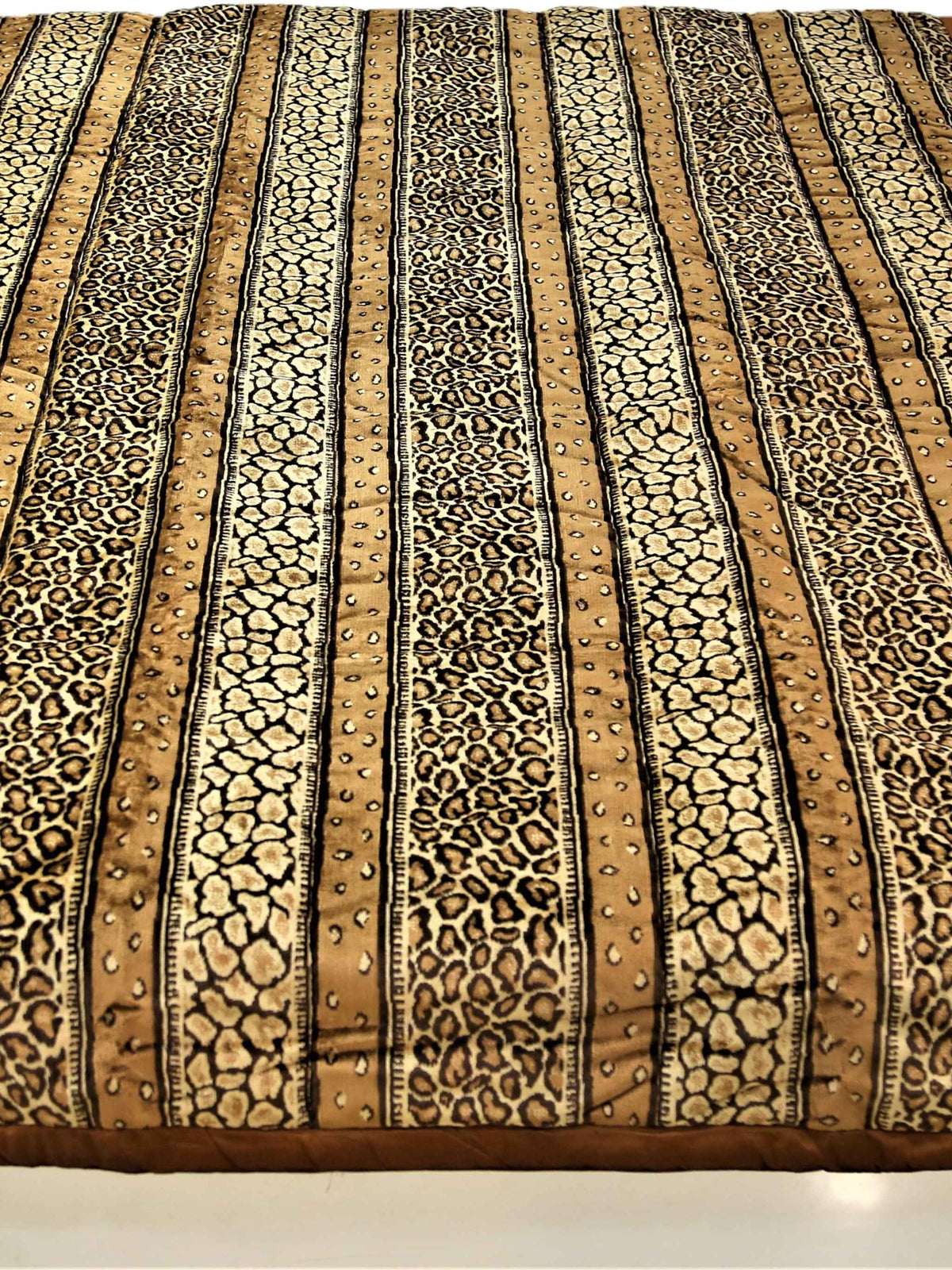 Brown Quilt front view