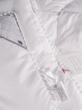White Quilt front view