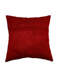 Purple Brocade Brocade Cushion Cover front view