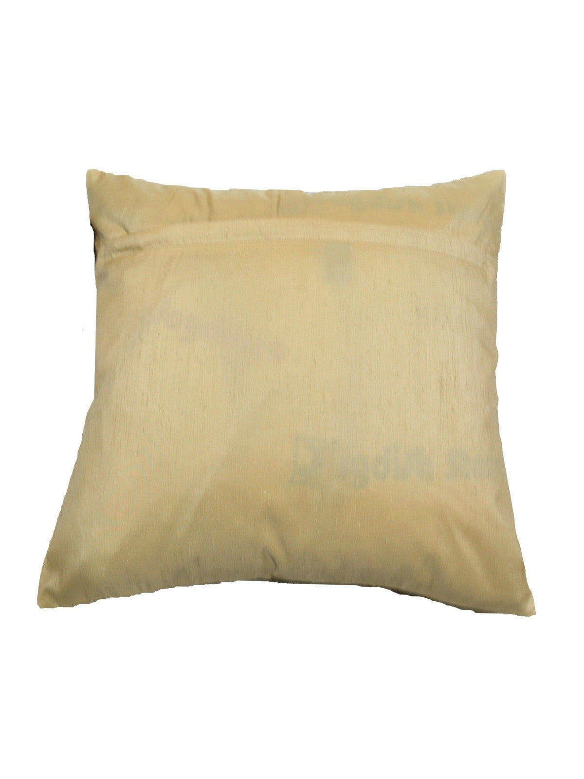 Plain sandy beige reverse with a concealed zip