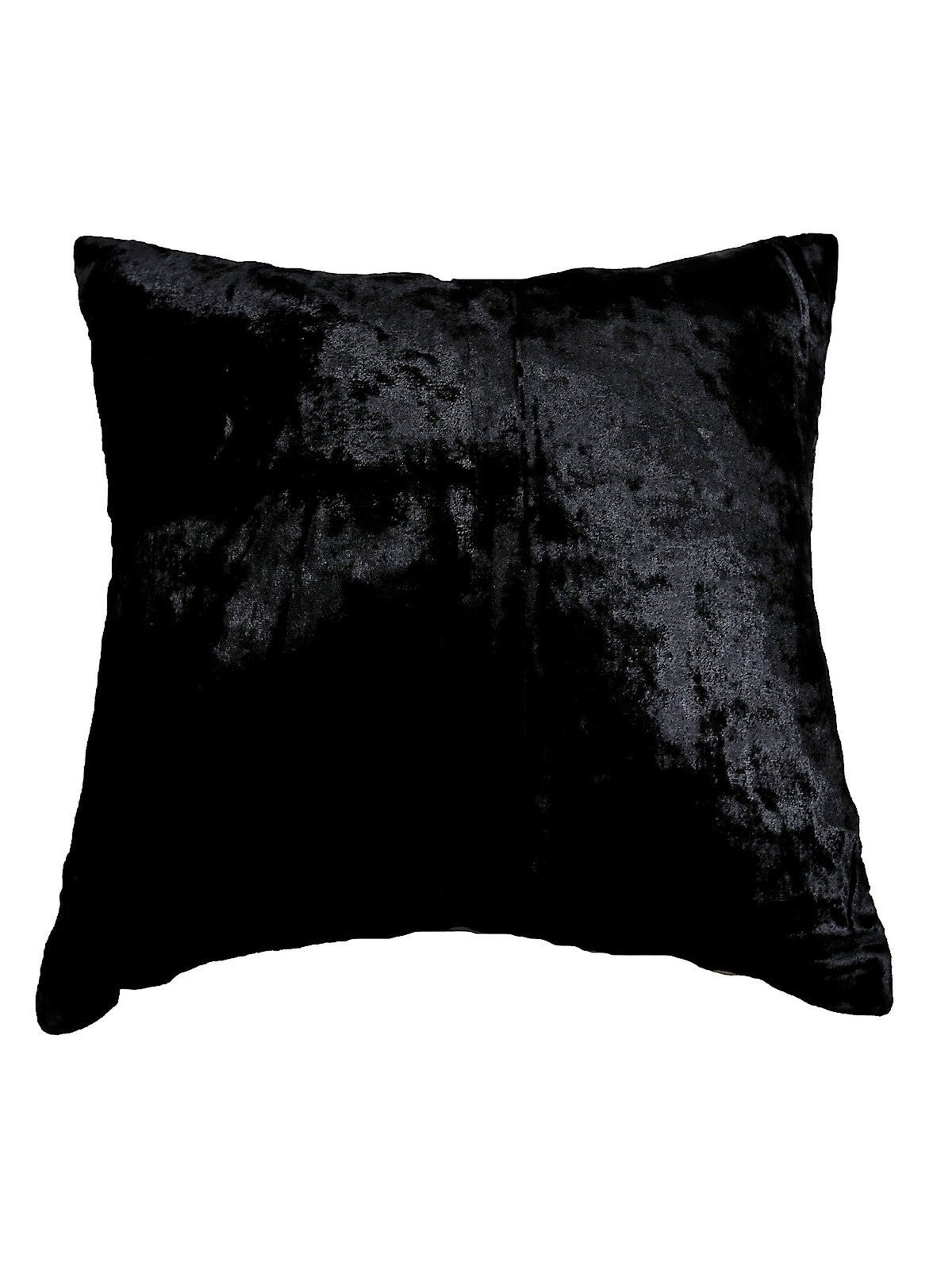 Plain black velvet reverse with concealed zip