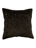 Green Velvet Cushion Cover front view