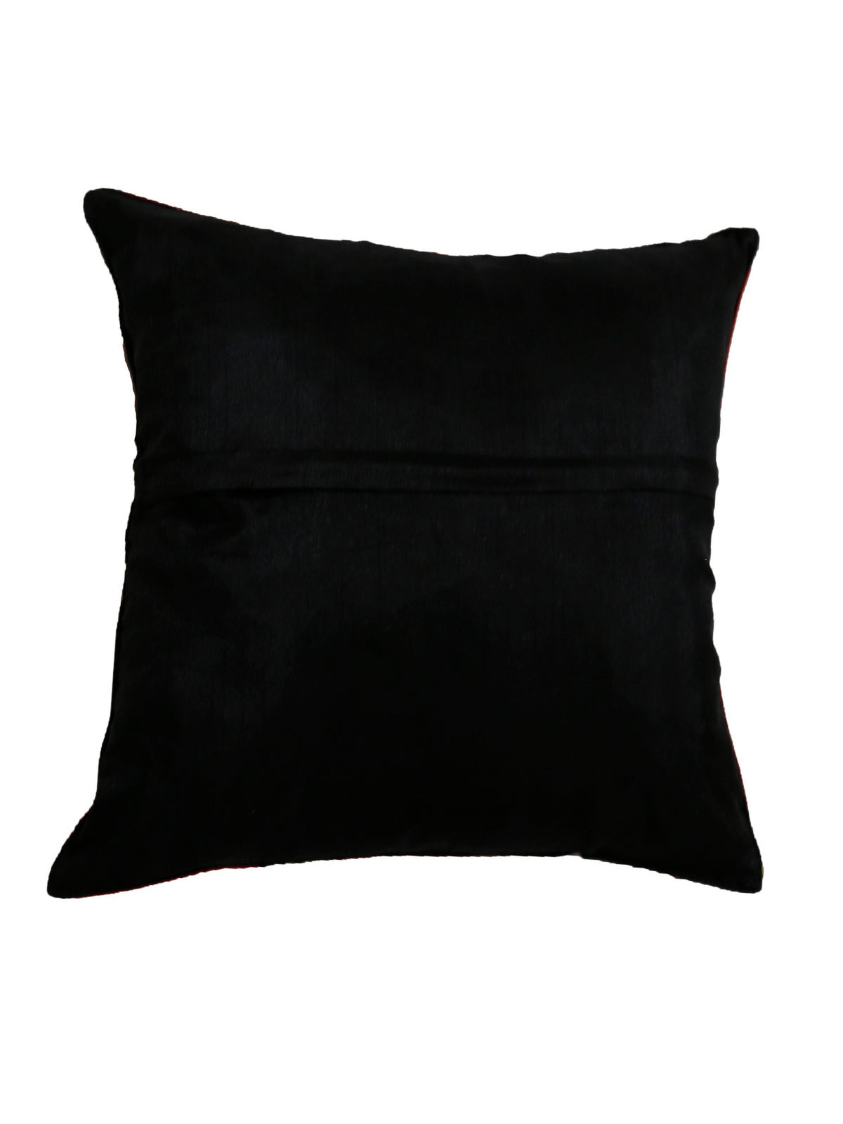 Plain black reverse with concealed zip