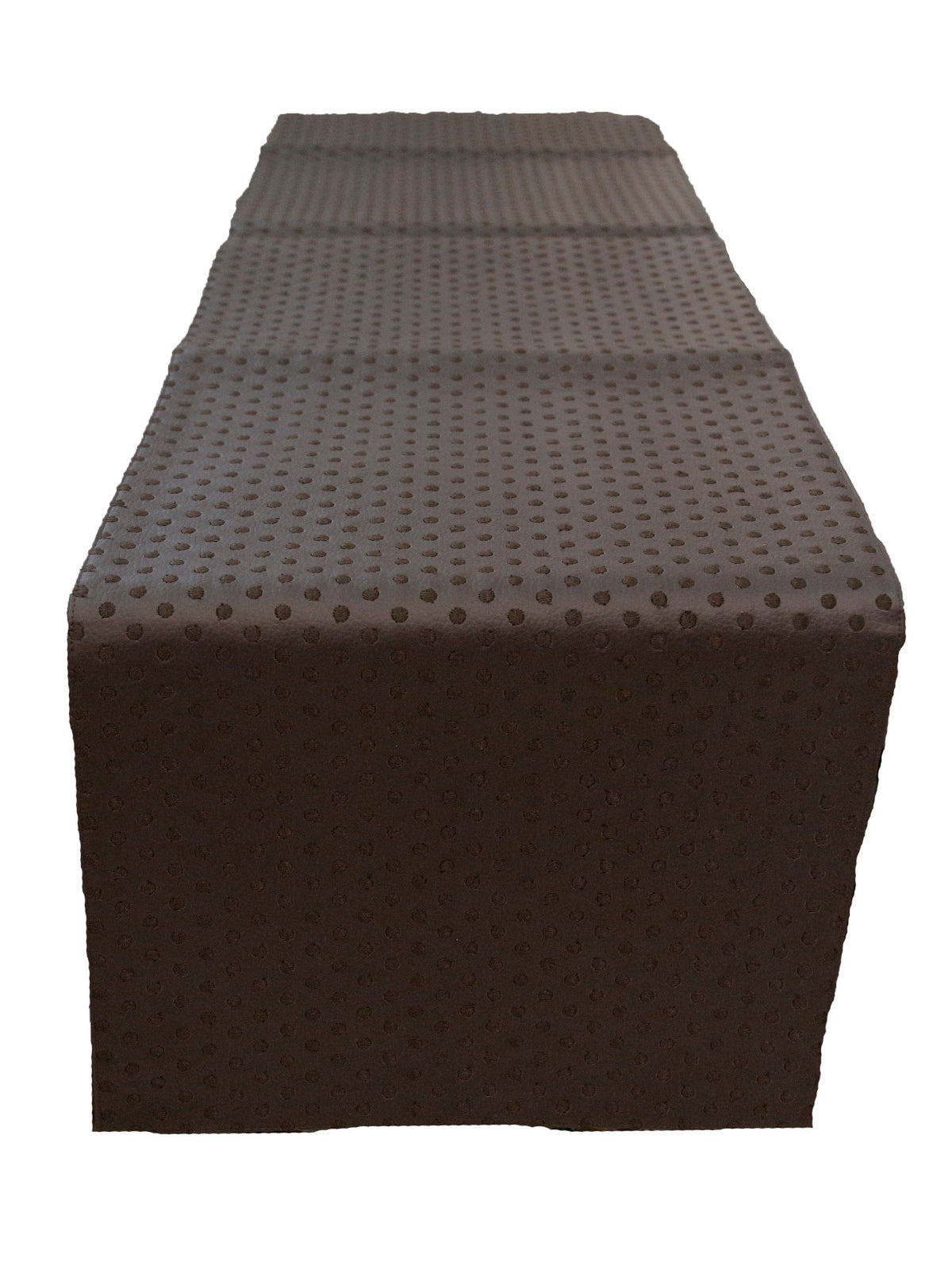 Brown Table Runner 13 X 90 inch front view