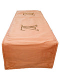 Sequin Work Polyester Table Runner 15 X 82 inch front view