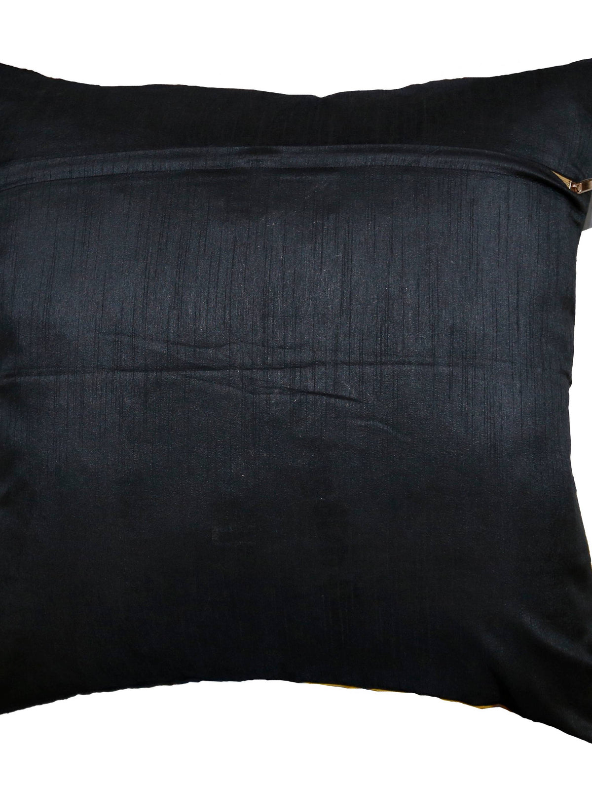 Plain black reverse with concealed zip