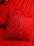 Turkish Beauty Double Bed BedCover 6 Pcs Set(1 bedcover+ 2 Pillow Covers + 2 Cushion Covers + 1 Highlighter) - Jagdish Store Online 