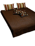 Circle Design Double Bedcover with Pillow Covers and Cushion Covers - Jagdishstoreonline 