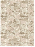 Yellow Printed Carpet front view