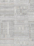 White Printed Carpet front view