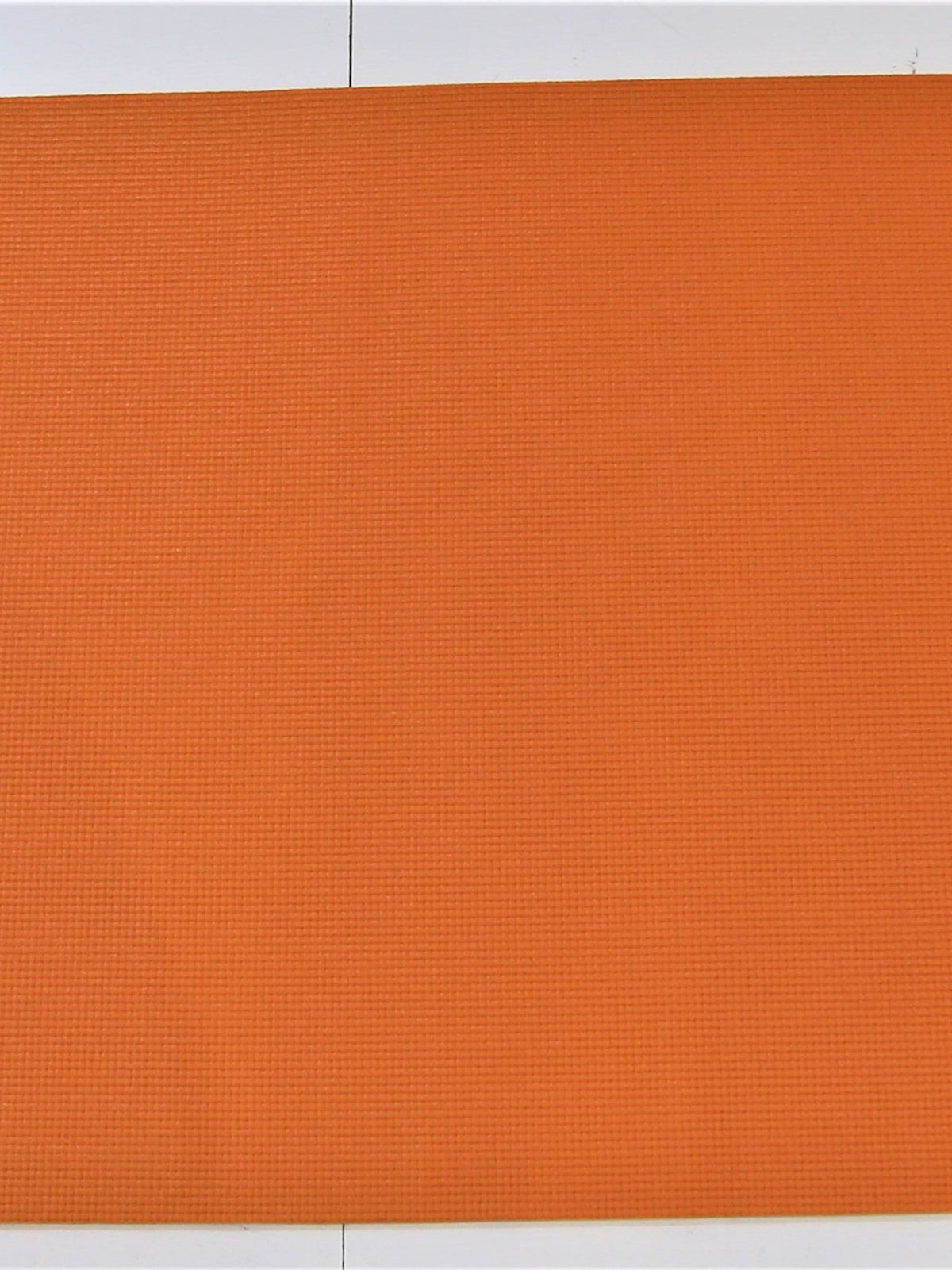 Orange Yoga Mat front view